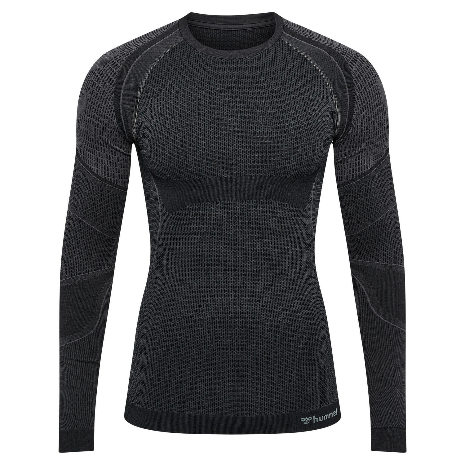 

Бесшовная футболка Hmlmt Olli L/S Футболка L/S Мужчины HUMMEL, черный