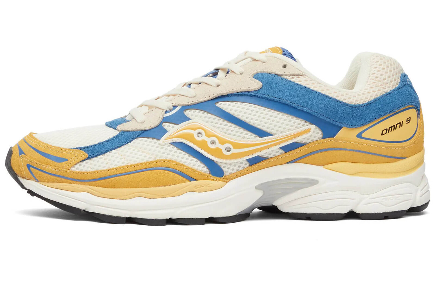 

Кроссовки Saucony Progrid Omni 9, кремовый/желтый/голубой
