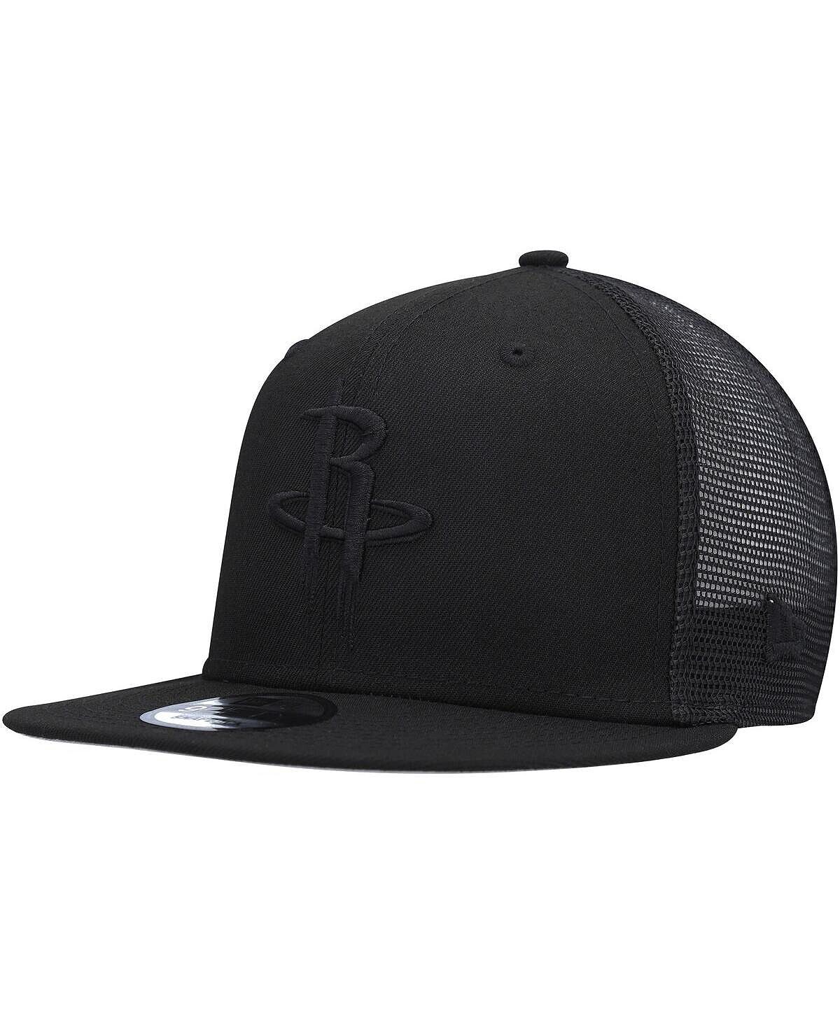 

Мужская черная кепка Houston Rockets Classic 9FIFTY Trucker Snapback New Era