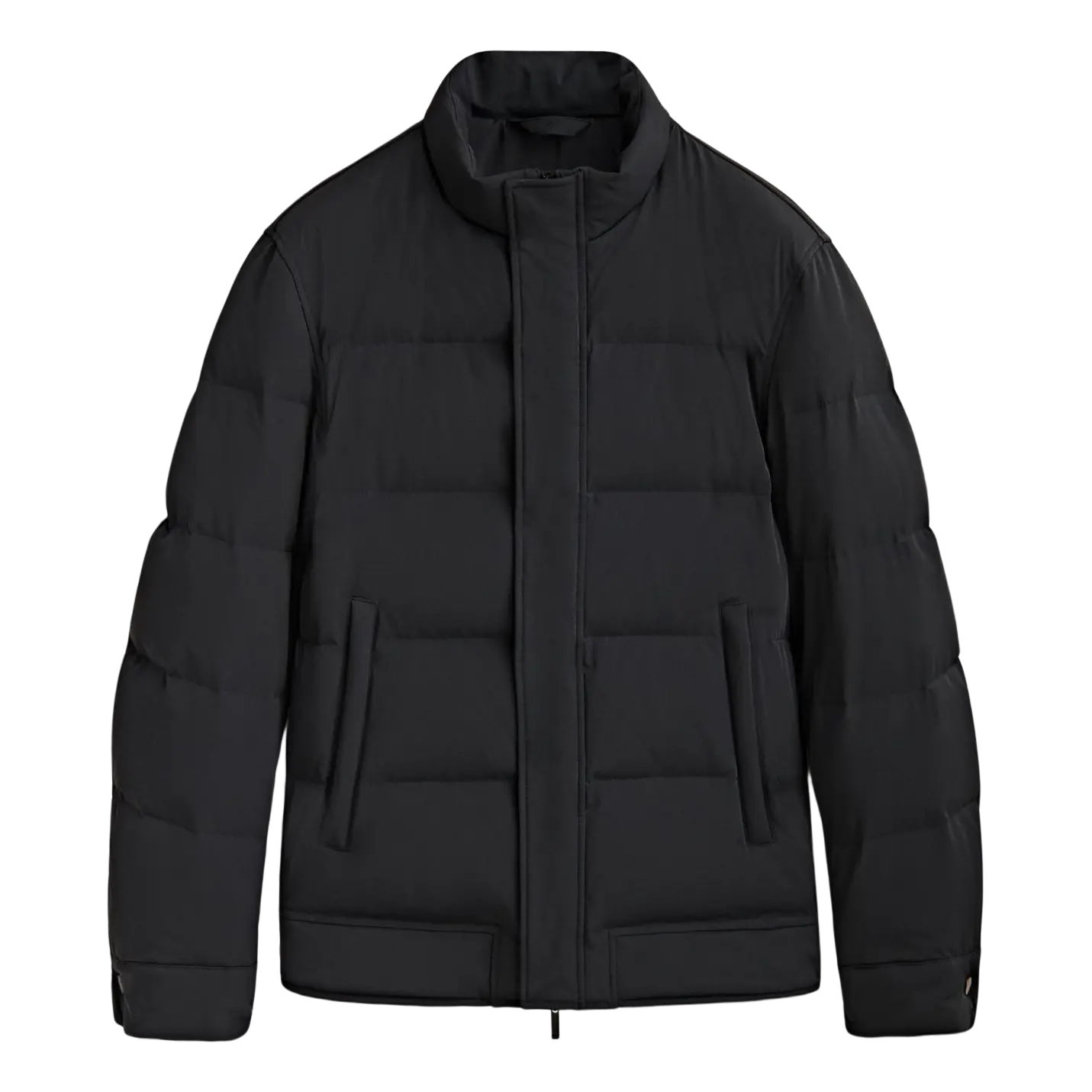 

Куртка Massimo Dutti Bi-Stretch Down and Feathers Filling, темно-синий
