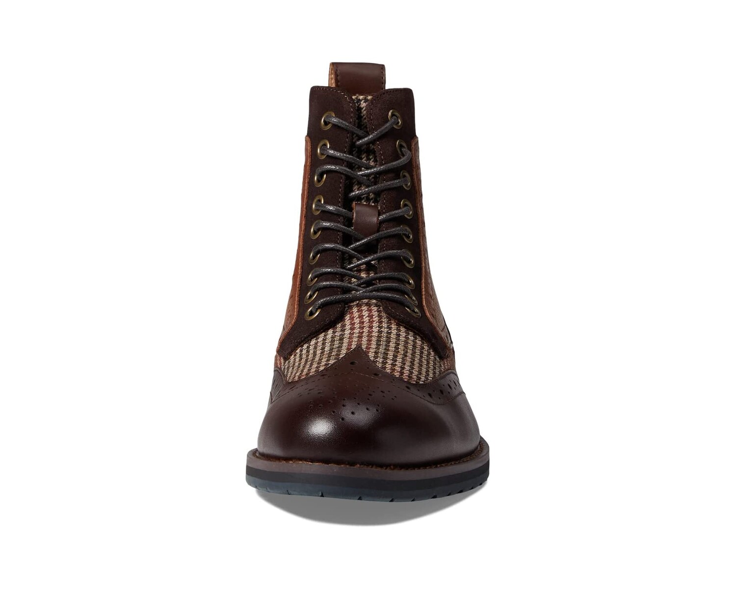 

Ботинки Oswyn Wing Tip Lace-Up Boot Stacy Adams, коричневый