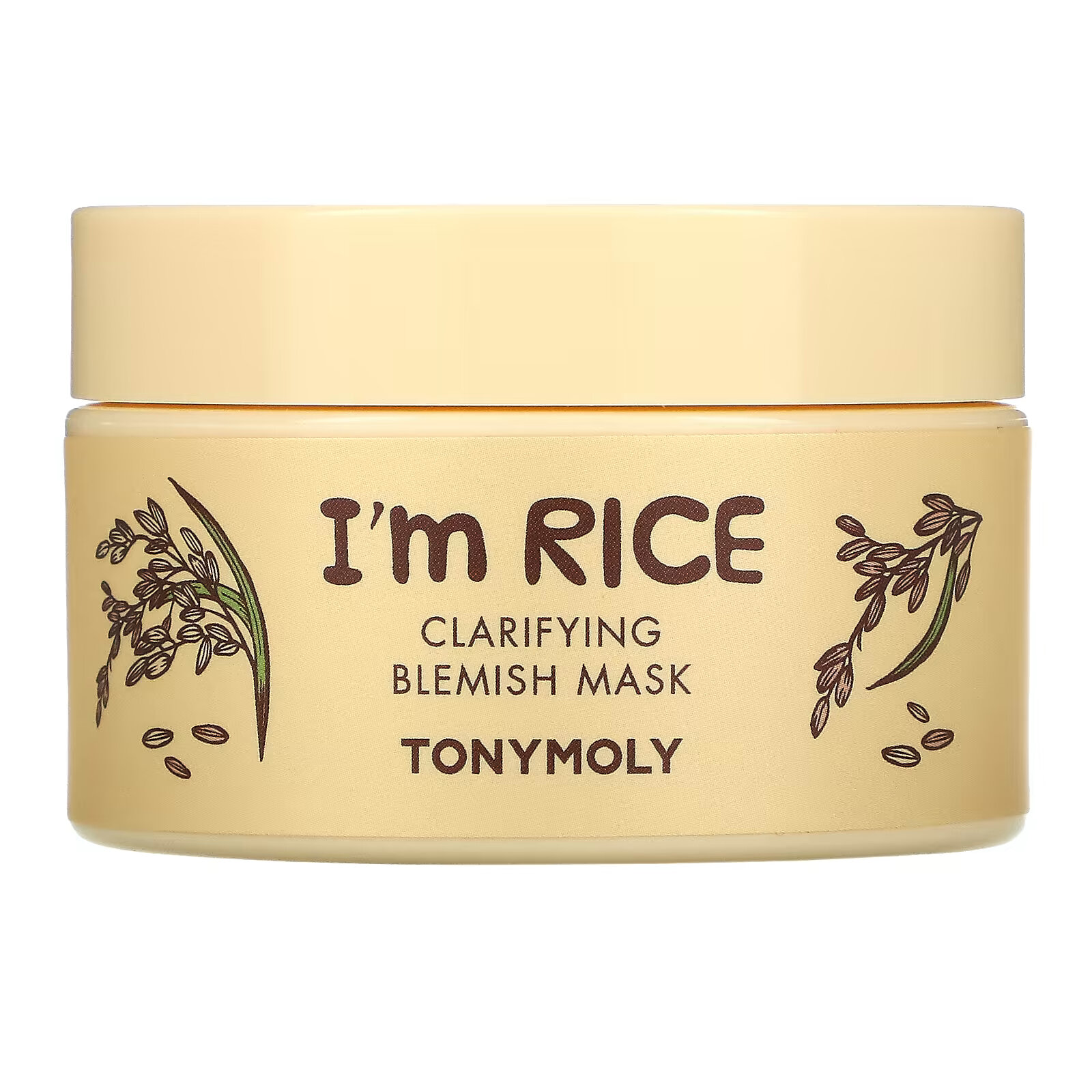 Tony Moly, I'm Rice, очищающая маска от пятен, 100 мл (3,38 жидк. Унции) tony moly i m rice очищающая маска от пятен 100 мл 3 38 жидк унции