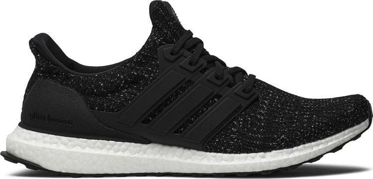 Кроссовки Adidas UltraBoost 4.0 'Black White Speckle', черный - фото