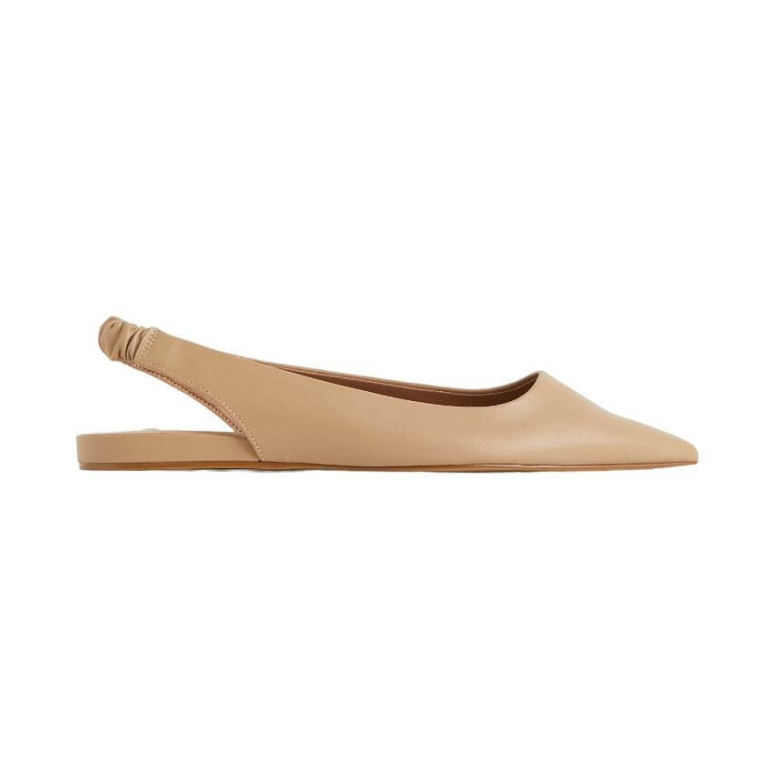 

Босоножки H&M Pointed, бежевый