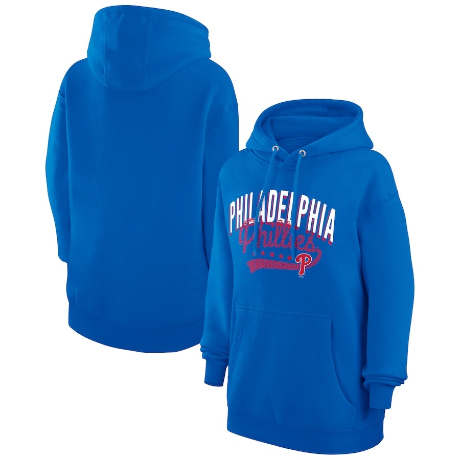 

Пуловер с капюшоном G-III 4Her by Carl Banks Philadelphia Phillies, роял