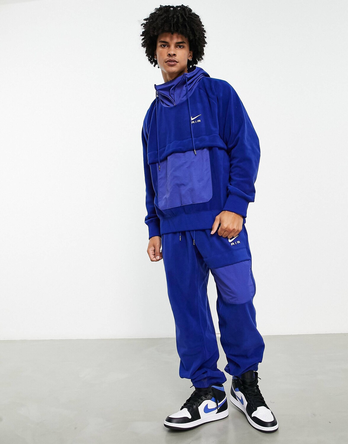 

Худи Nike Air темно-синего цвета, Синий