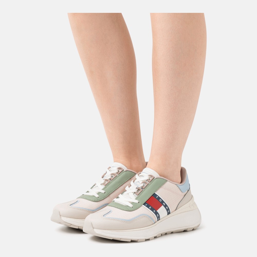 

Кроссовки Tommy Jeans Fashion Retro Run, stony/beige
