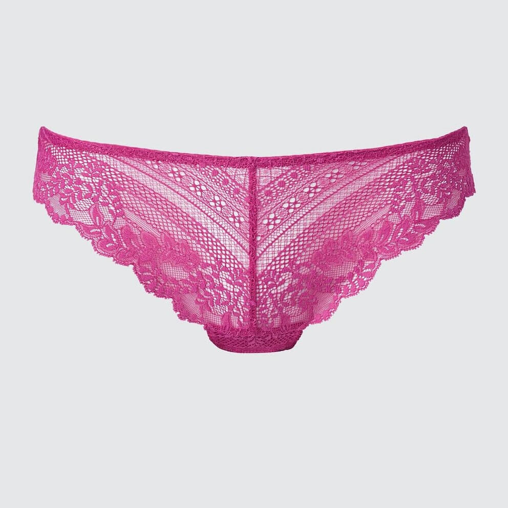 

Трусы Uniqlo Princesse Tam Tam Leaf Lace, розовый