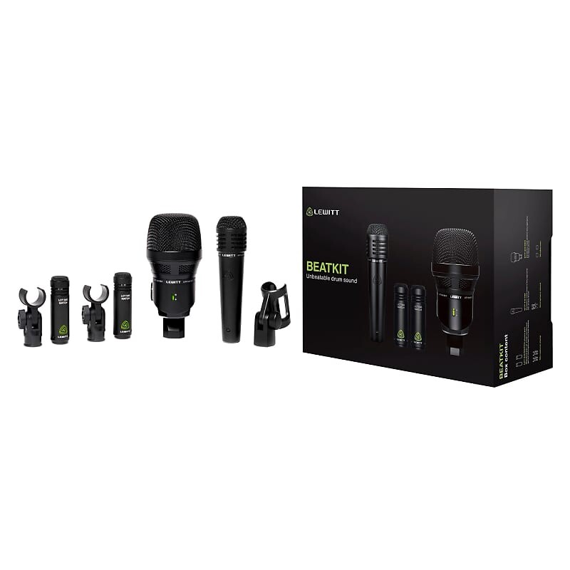 

Комплект микрофонов Lewitt BEATKIT 4pc Drum Microphone Kit