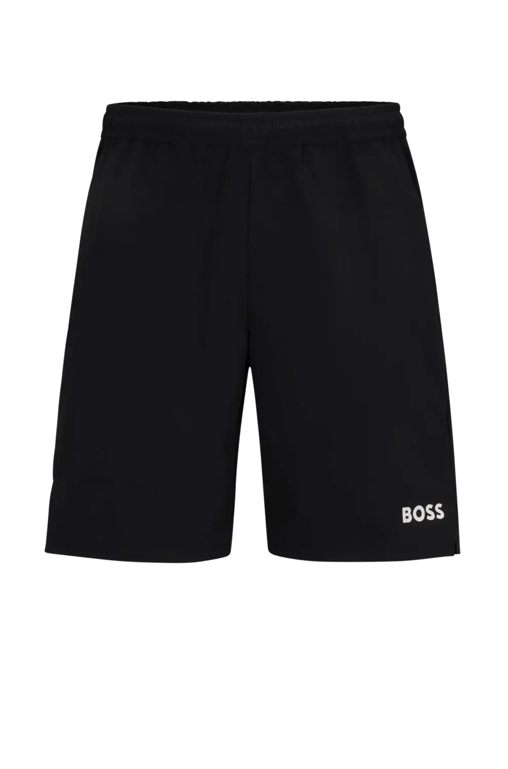 

Шорты Boss X Matteo Berrettini Stretch-Poplin With Contrast Logo, черный