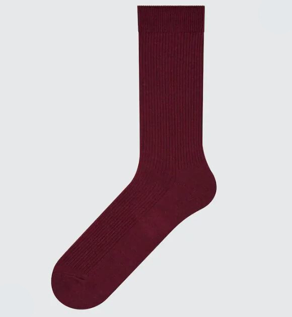 

Носки цветные Uniqlo Colour, бордовый