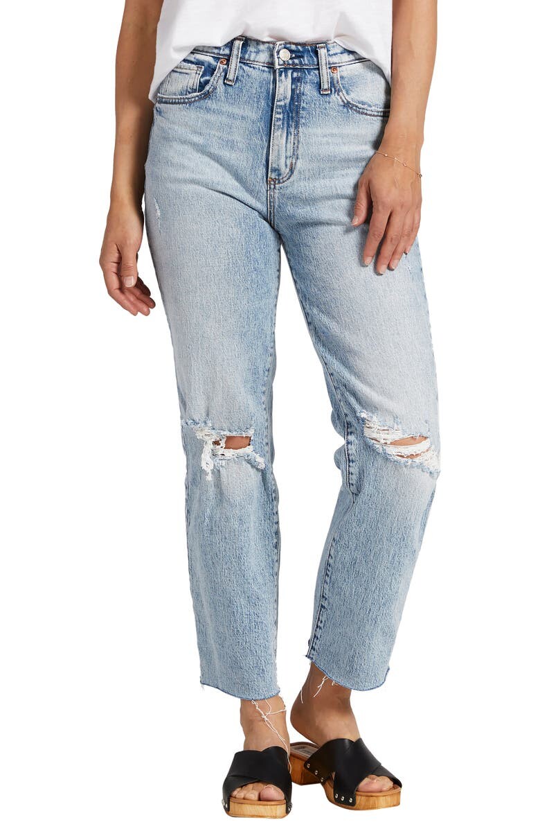 

Очень желанные прямые джинсы с высокой талией SILVER JEANS CO.