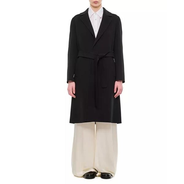 

Пальто pauline wool coat Max Mara, черный