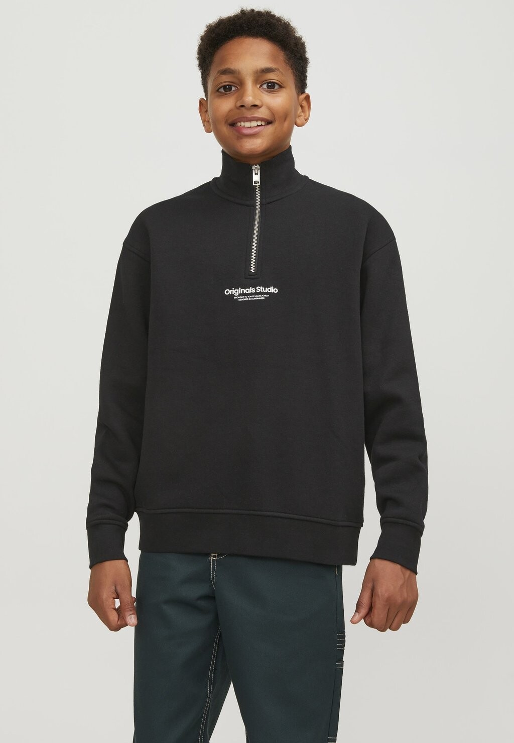 Толстовка JORVESTERBRO Jack & Jones Junior, цвет black кроссовки kinetix jones black