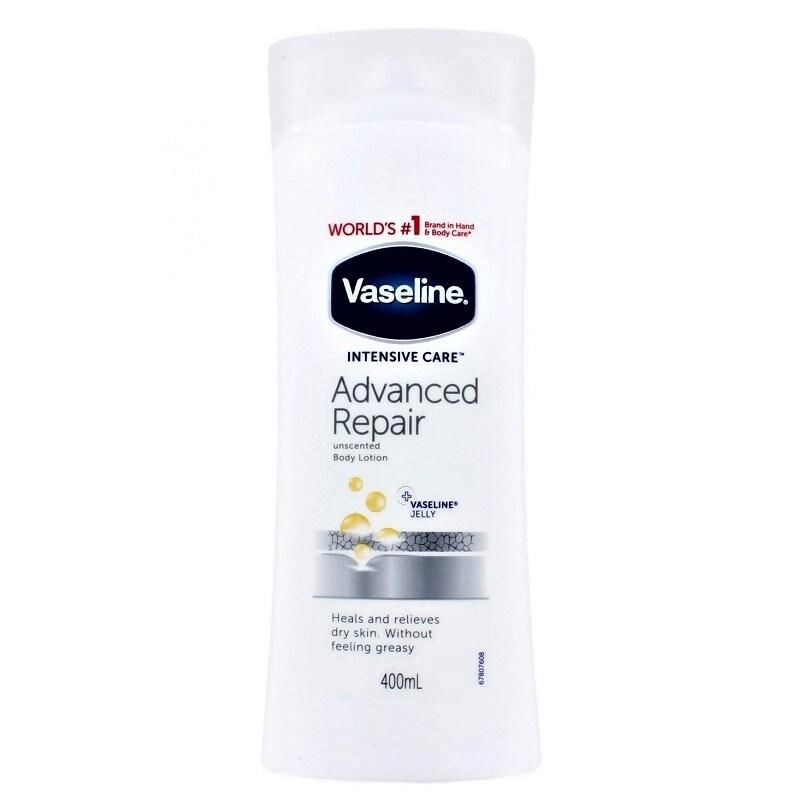 

Увлажняющий крем для тела Intensive Care Advanced Loción Corporal Vaseline, 400 мл