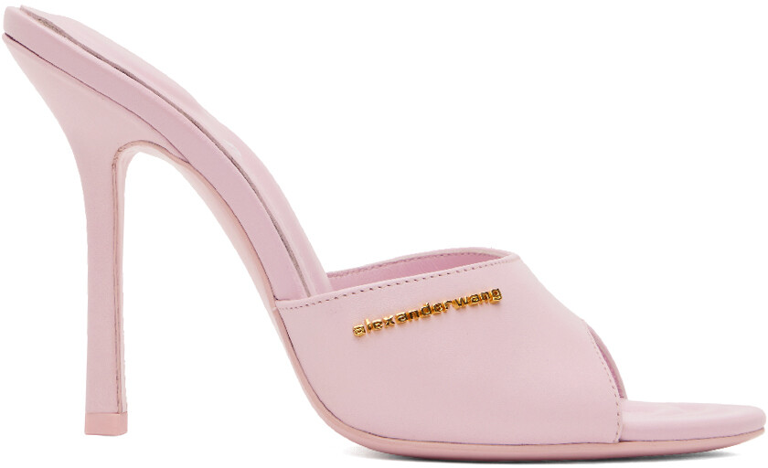 

Alexander Wang Розовые босоножки на каблуке Lucienne