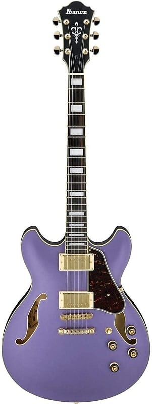 

Ibanez AS Artcore AS73G Электрогитара с полуакустическим корпусом (Metallic Purple Flat) Ibanez AS Artcore AS73G Semi-Hollow Body Electric Guitar (Metallic Purple Flat)