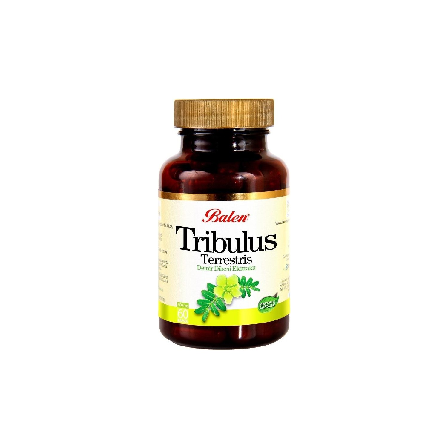 цена Пищевая добавка Balen Tribulus Terrestris 500 мг, 60 капсул