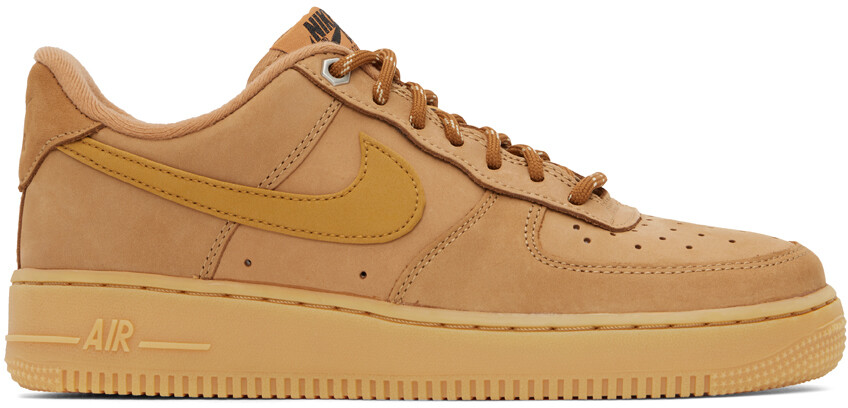 

Желто-коричневые кроссовки Air Force 1 '07 Nike