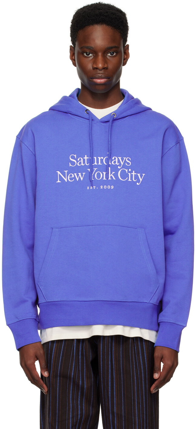 

Синий Худи Ditch Miller Saturdays NYC
