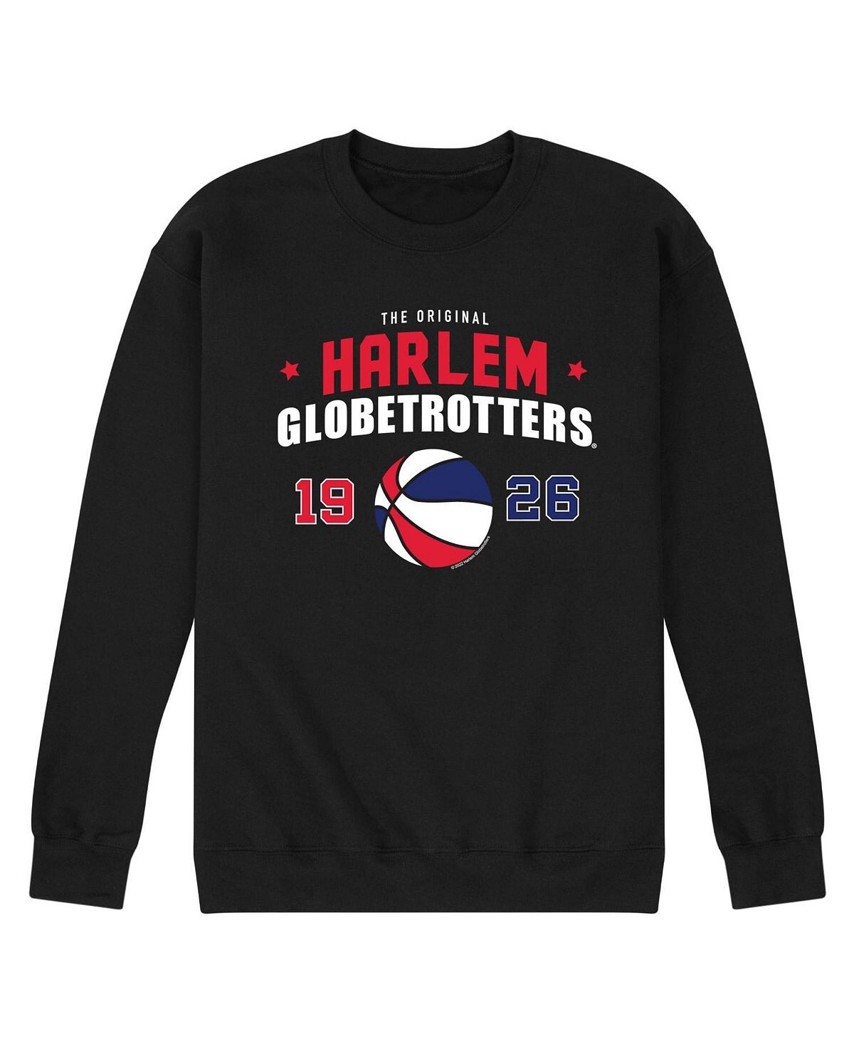 

Мужская флисовая толстовка harlem globetrotters AIRWAVES, черный