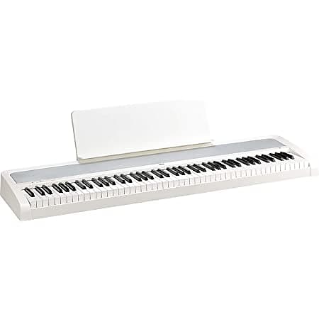 Korg B2-WH 88-клавишное цифровое пианино белого цвета B2-WH 88-Key Digital Piano tablature piano chord practice sticker 88 key beginner piano fingering diagram large piano chord chart poster for students