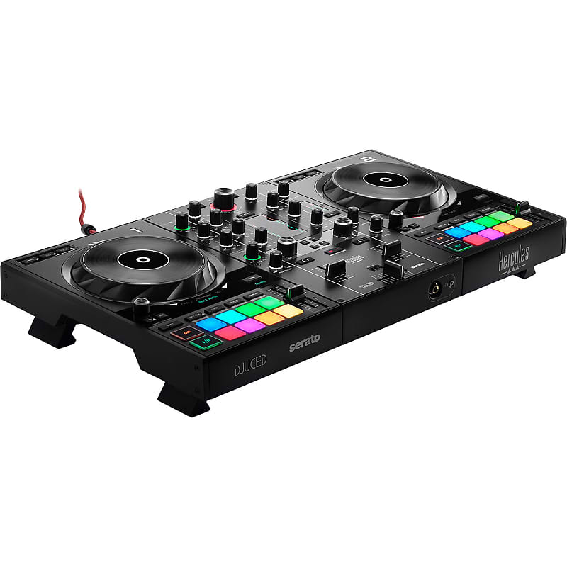 цена DJ-контроллер Hercules DJControl Inpulse 500 с DJUCED и Serato DJ Lite AMS-DJC-INPULSE-500