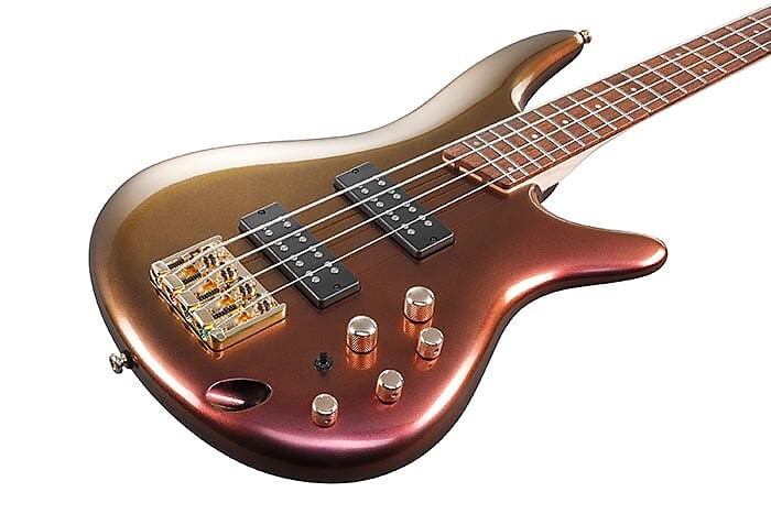

Ibanez - SR300EDX - стандартная 4-струнная бас-гитара - хамелеон из розового золота