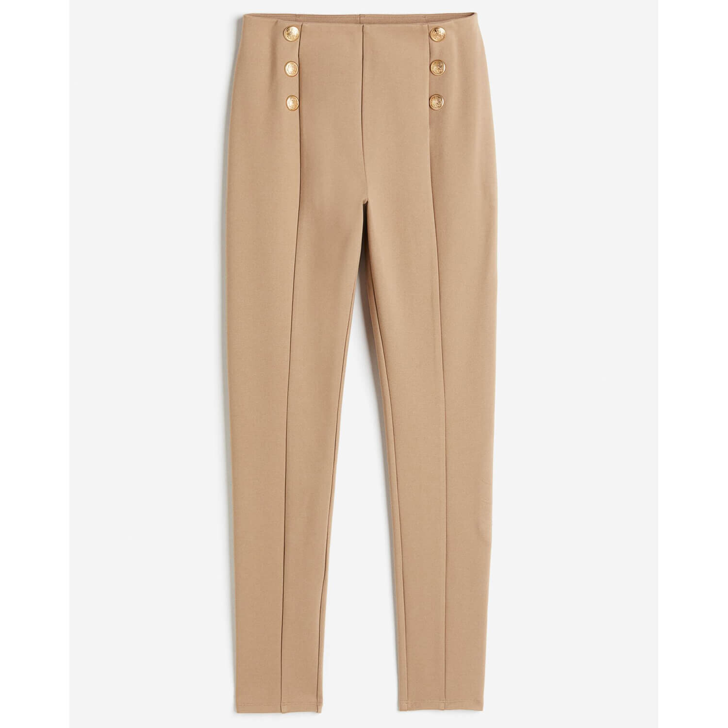 

Леггинсы H&M Thick Jersey, бежевый