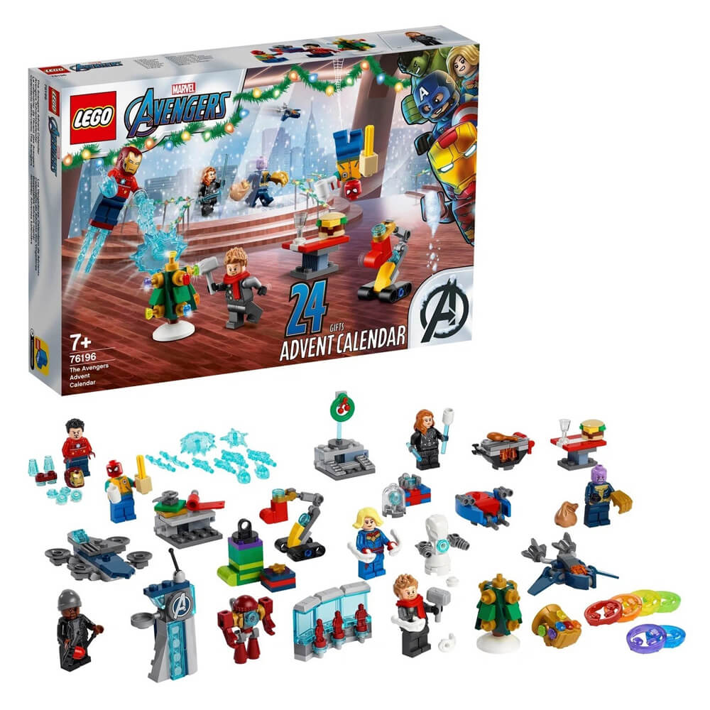 Конструктор LEGO Super Heroes 76196 Новогодний календарь 2021 - фото