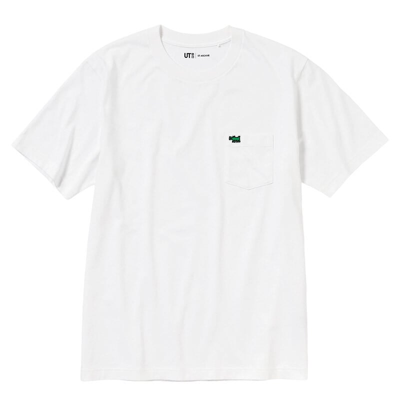 

Футболка Uniqlo UT NY Pop Art (Keith Haring), белый