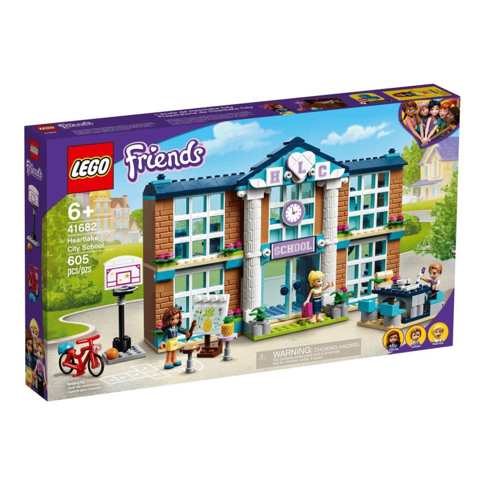 Конструктор LEGO Friends 41682 Школа Хартлейк Сити фонарь feron 41682