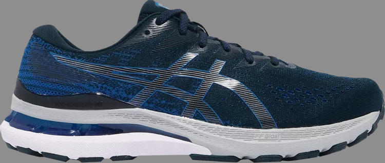 Кроссовки gel kayano 28 2e wide 'french blue' Asics, синий - фото