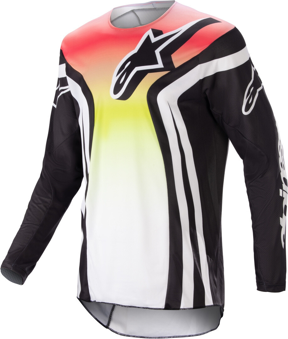 

Мотокросс джерси Alpinestars Racer Semi, черный/красный/желтый