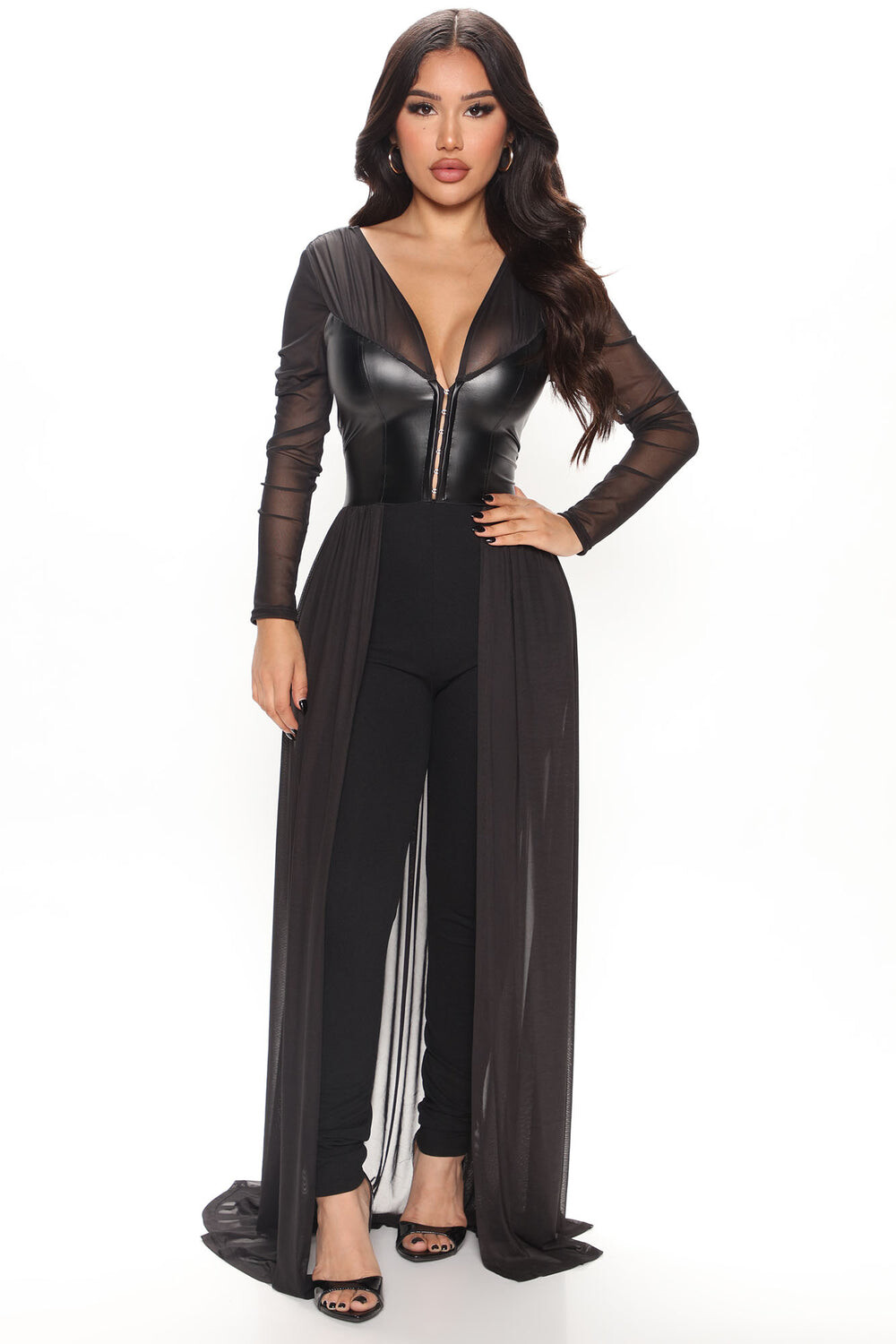 

Комбинезон Fashion Nova J4873, черный
