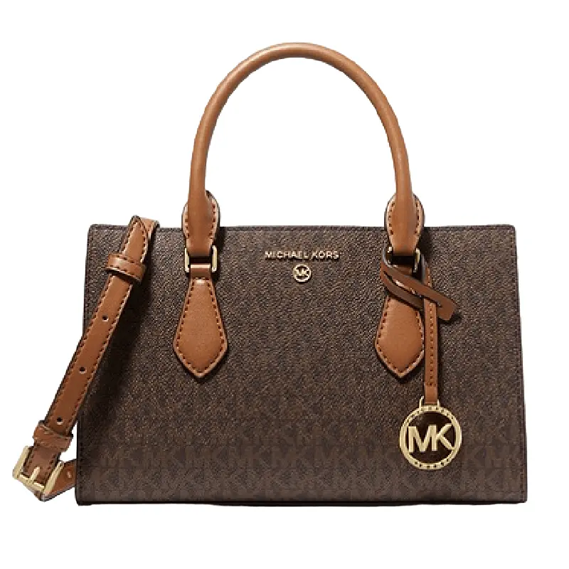 

Сумка-портфель с логотипом Michael Kors Valerie, коричневый