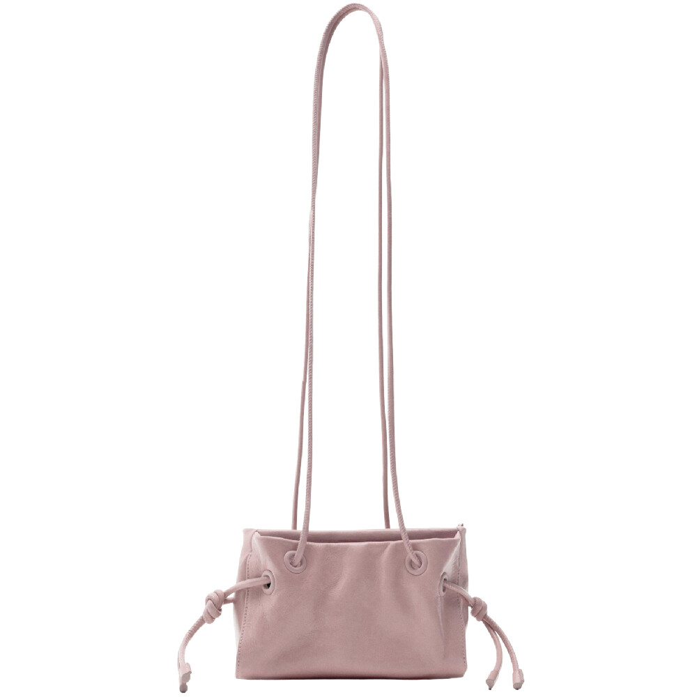 

Сумка Zara Leather Mini Crossbody, розовый