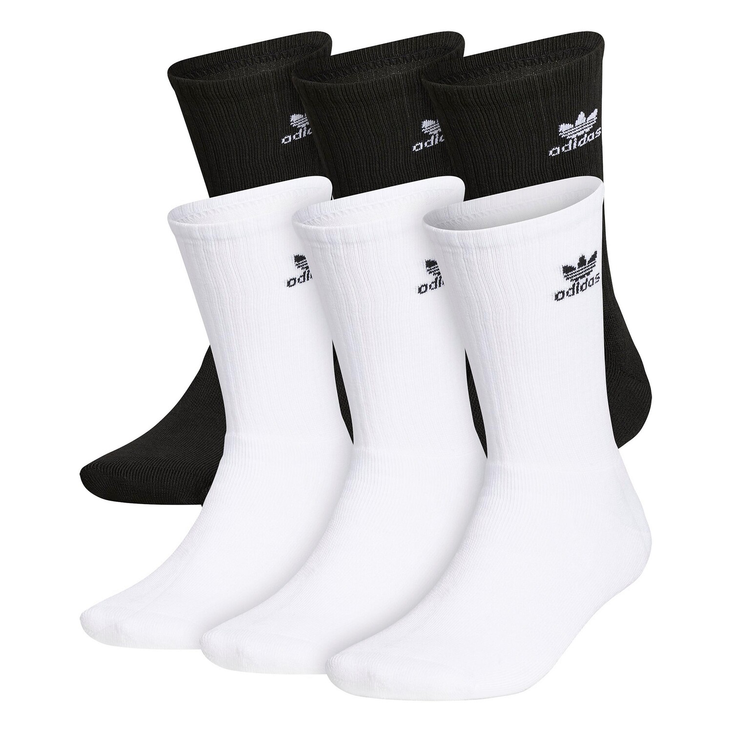 

Повседневные носки с подкладкой adidas Originals Trefoil (6 шт.), черный