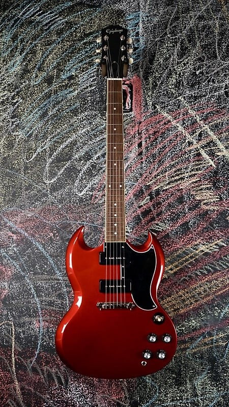 

Epiphone SG Special (P-90) игристое бордовое