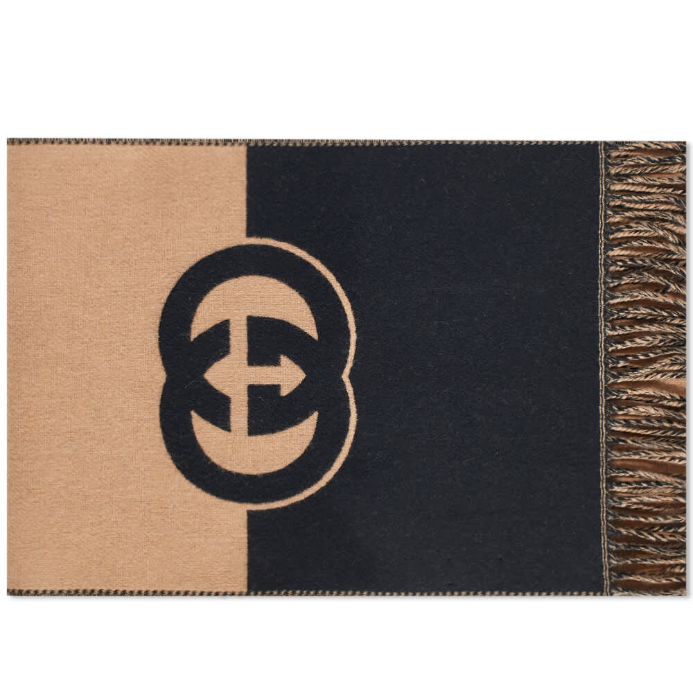 

Шарф Gucci Interlock GG Logo Scarf