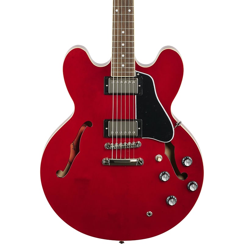Полуакустическая электрогитара Epiphone ES-335, вишня полуакустическая гитара epiphone es339 натуральный цвет iges339 nanh1
