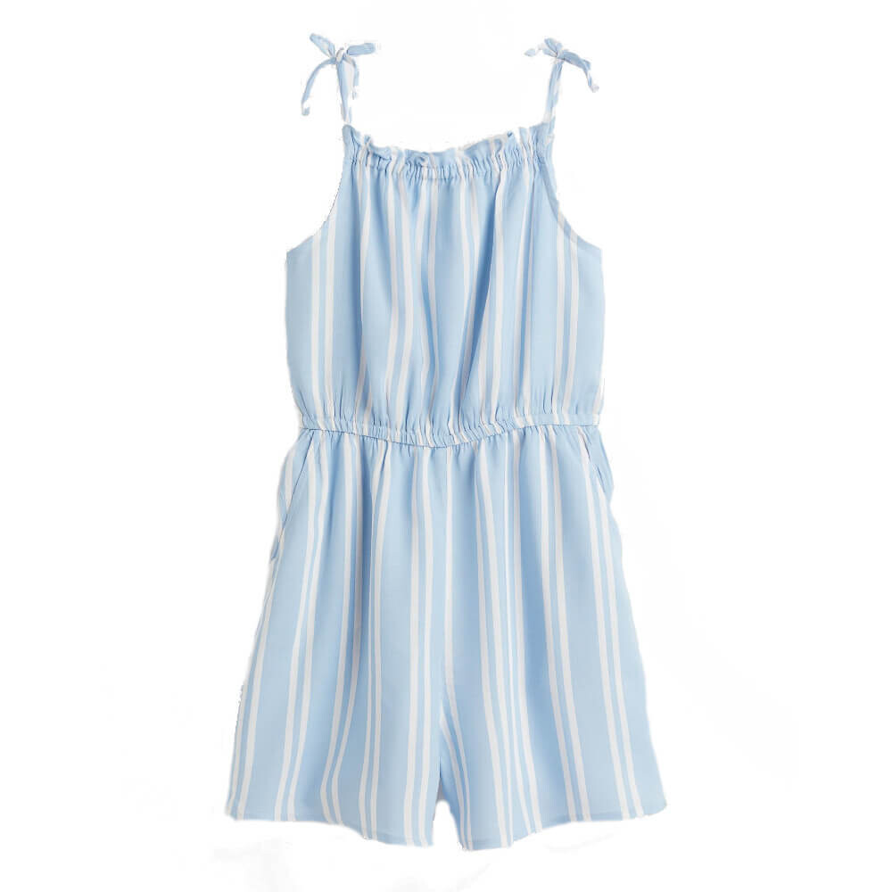

Комбинезон H&M Striped Printed, светло-синий