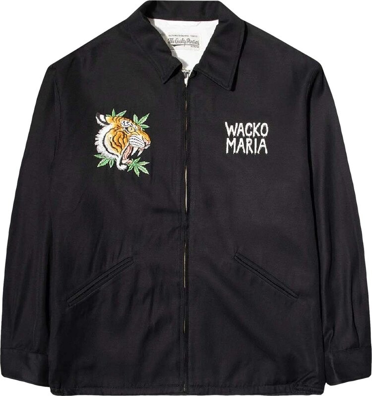 

Куртка Wacko Maria Tim Lehi Vietnam Jacket (Type-1) 'Black', черный