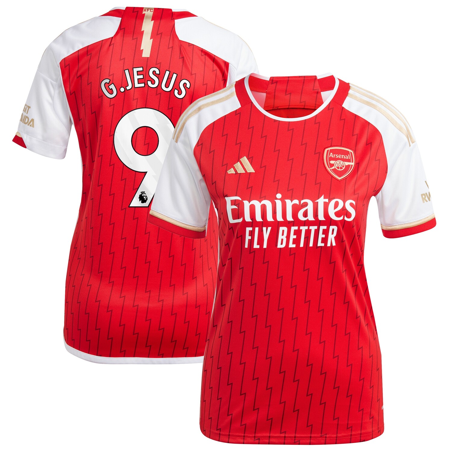 

Джерси adidas Gabriel Jesus Arsenal Replica, красный