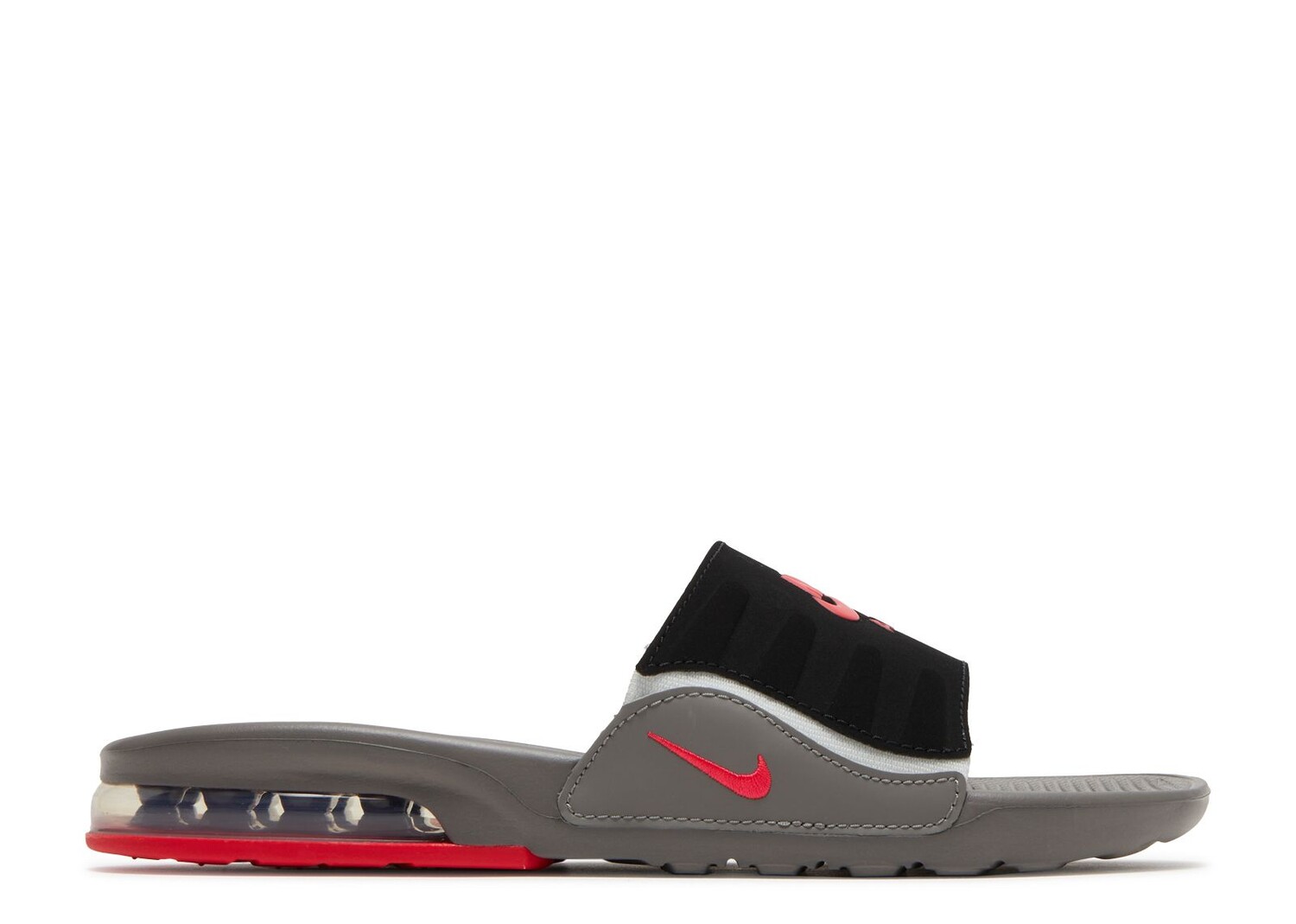 

Кроссовки Nike Air Max Camden Slide Gs 'Flat Pewter Siren Red', серый