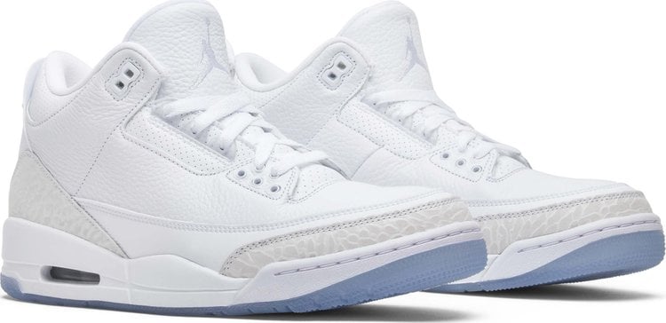 Jordan 3 hot sale white