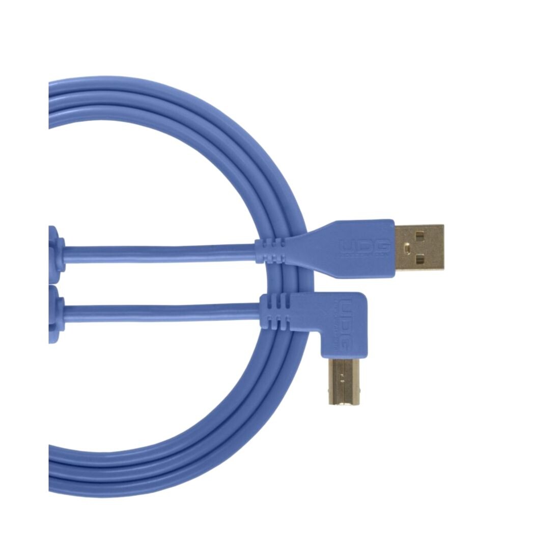 

Аудиокабель UDG U95005LB Usb 2.0 угловой, синий