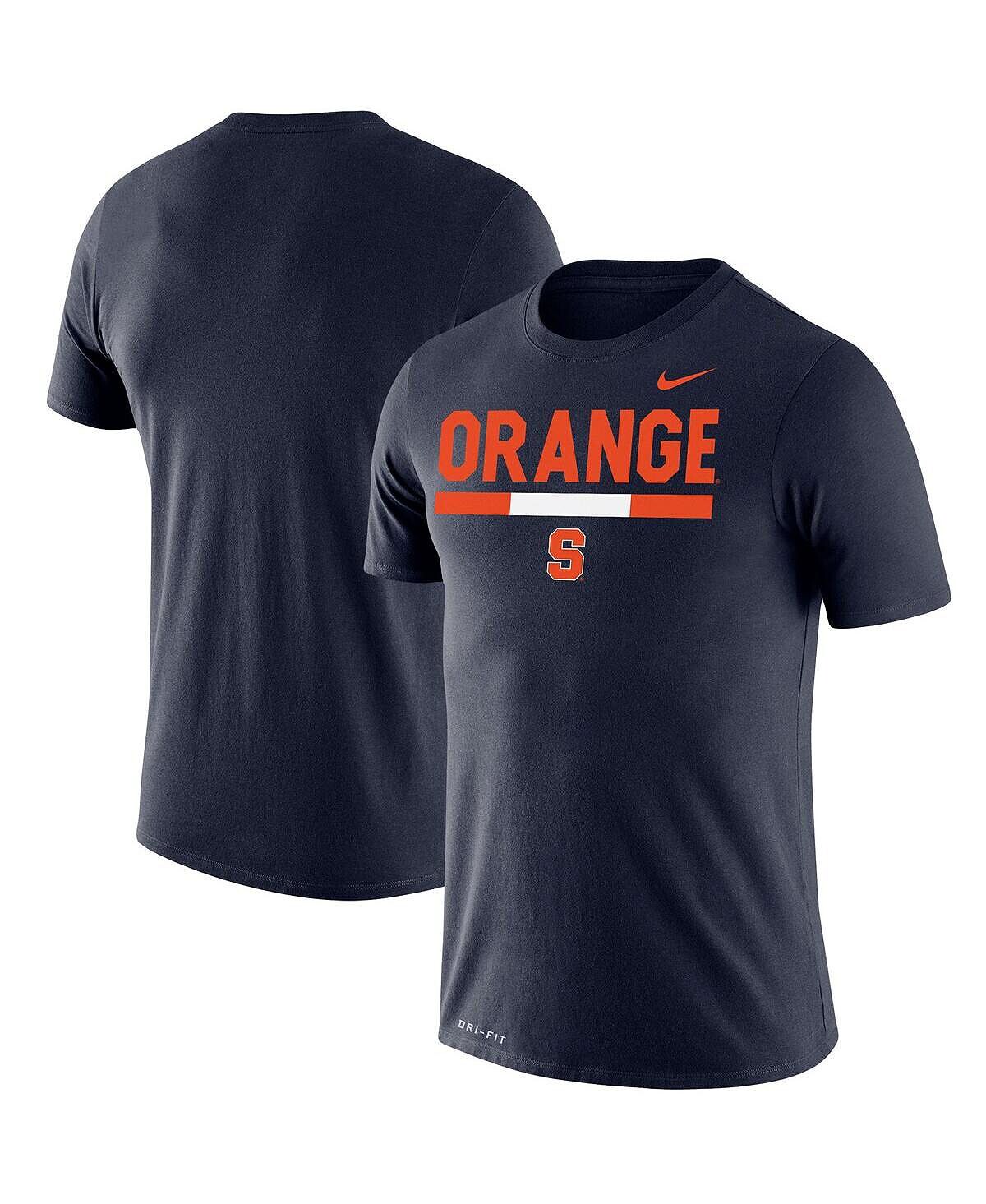 

Мужская темно-синяя футболка syracuse orange team dna legend performance Nike, синий