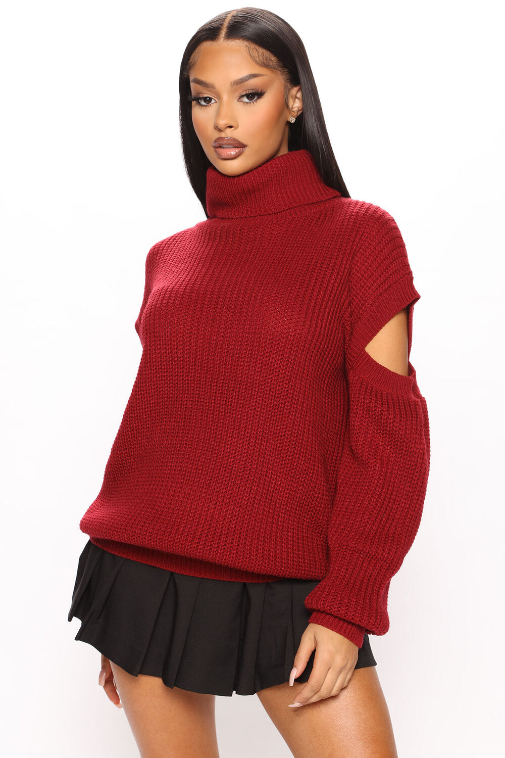 

Свитер Fashion Nova TGI5176, красный