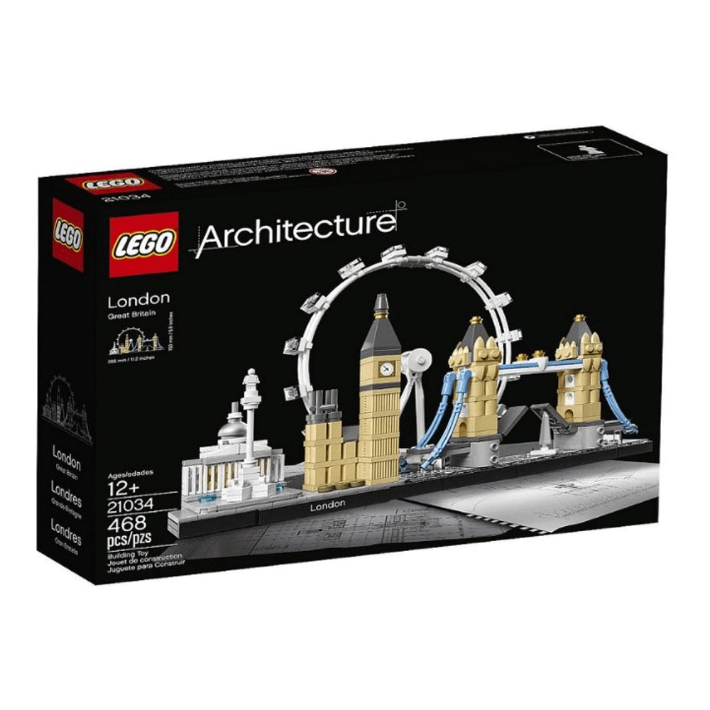 Конструктор LEGO Architecture Лондон 21034, 468 деталей - фото